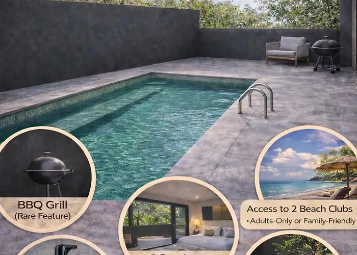 Private Pool With Access And Baby Crib - Zone Apartment Tulum