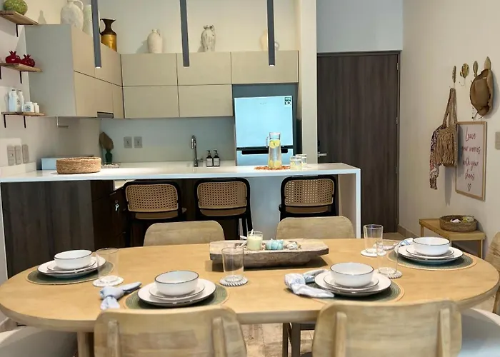 Apartment Private Pool With Access And Baby Crib - Zone Tulum